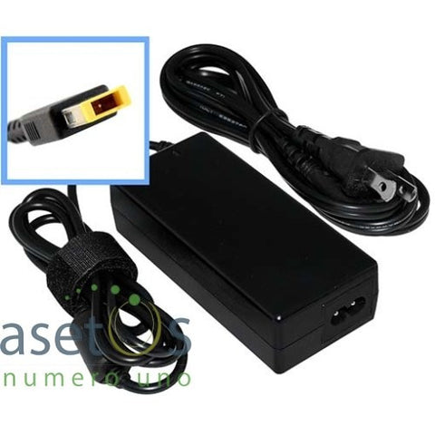 65W Lenovo Generic AC Adapter / Laptop Charger | 20v, 3.25a (Yellow Rectangular Slim Tip)