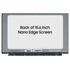15.6" 30 Pin Slim HD LED NanoEdge Laptop Screen With Bottom Right Connector - No Brackets (Resolution = 1366*768 )