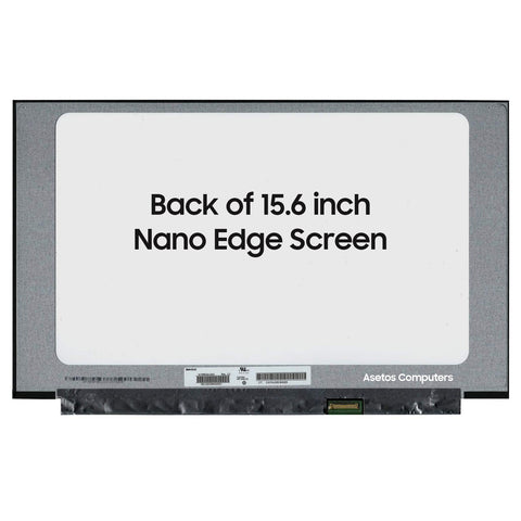 15.6" 30 Pin Slim HD LED NanoEdge Laptop Screen With Bottom Right Connector - No Brackets (Resolution = 1366*768 )