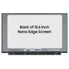15.6" 30 Pin Slim FHD LED NanoEdge Laptop Screen With Bottom Right Connector - No Brackets (Resolution = 1920*1080)