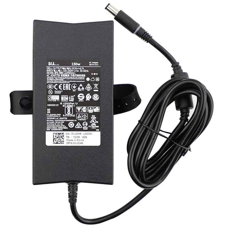 130W Original Dell Laptop Charger (19.5V, 6.7A)