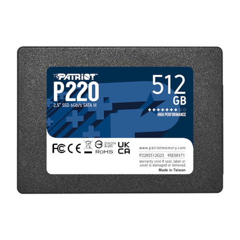 PATRIOT SSD P220 2.5 512GB-0