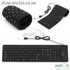 Flexible USB Keyboard | Portable, Flexible,  Fully Sealed Rubber Keyboard