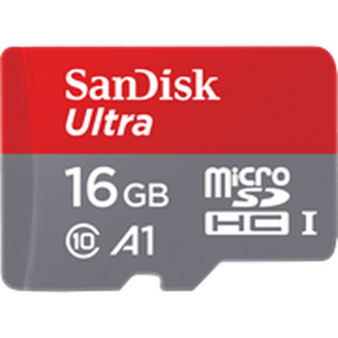 Sandisk 16GB Ultra Micro-SD Class 10, Retail Box , Limited Lifetime Warranty