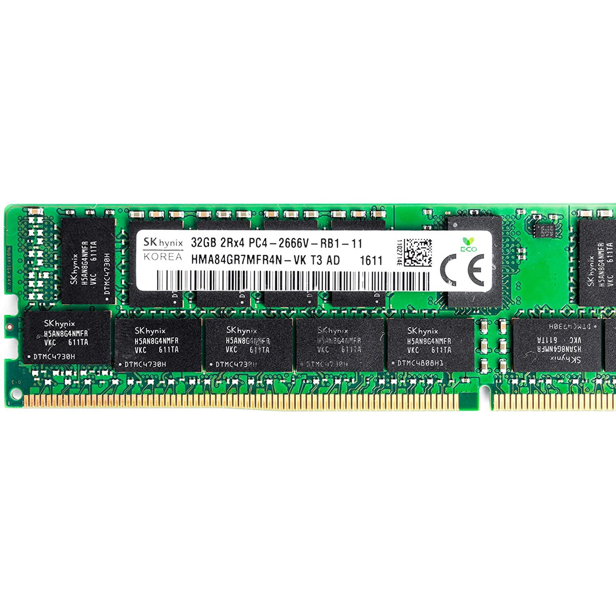 SK Hynix 32GB 2Rx4 PC4-2666V-RB2-11 DDR4 Registered ECC RAM Server Mem ...