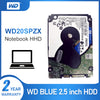 WD Blue WD20SPZX 2TB 5400 RPM 128MB Cache SATA 6.0Gb/s 2.5" Internal Notebook Hard Drive