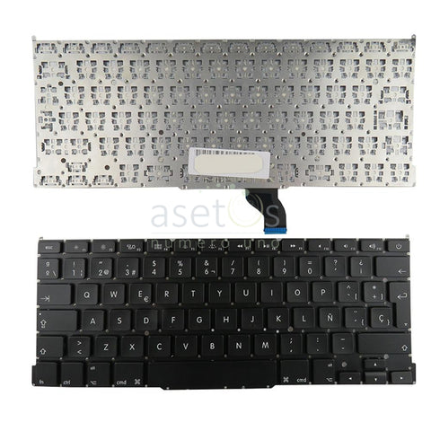 Macbook Pro Retina 13 inch Model A1502 | Year 2013 - 2014 Laptop Replacement Keyboard - UK/US Layout