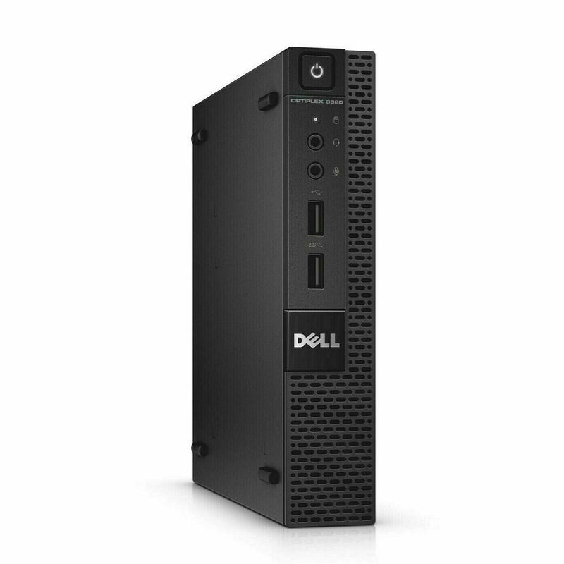 Dell Optiplex 3020 Ultra Tiny Desktop: 4th Gen Core i5-4590T@2Ghz, 8GB MEM, 500GB HDD, WiFi, Bluetooth, Win 10 Pro, Compact, & Powerful (Used)