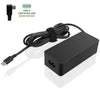 45W USB Type-C / USB-C Generic Power Adapter for HP,  Lenovo, Dell, MacBook, Chromebook | 20V-2.25A 15V-3A 9V-3A 5V-3A