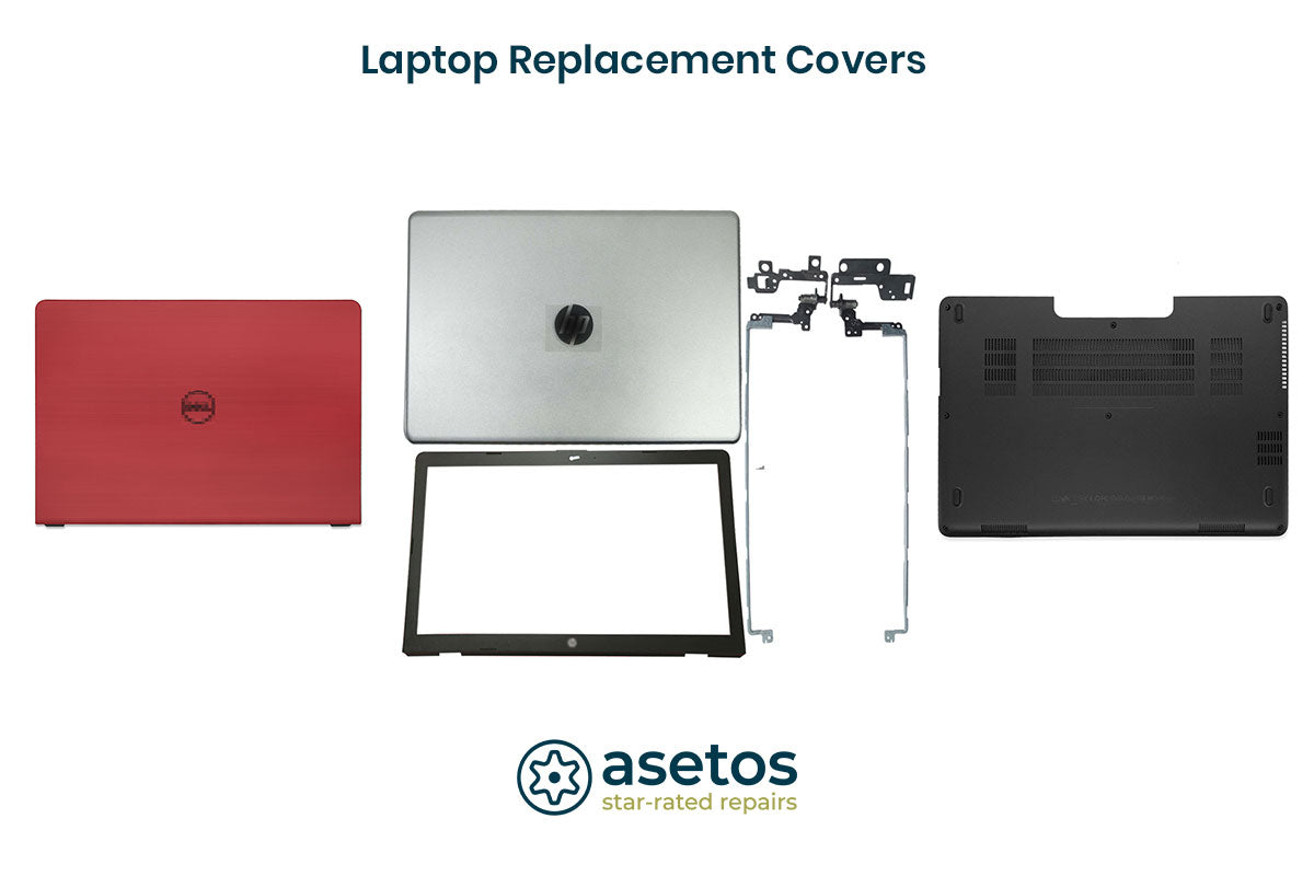 Laptop hinges casings and covers at Asetos Computers