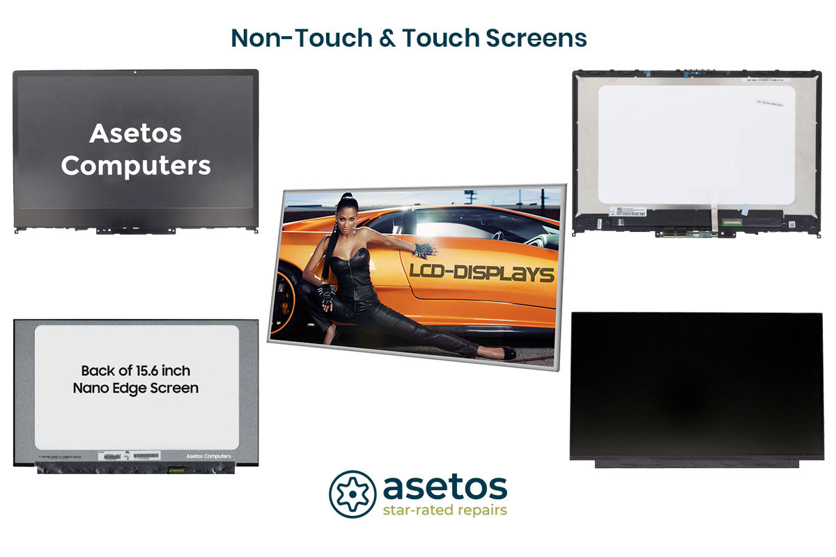 Replacement laptop screens LCD LED at Asetos Computers Rosebank