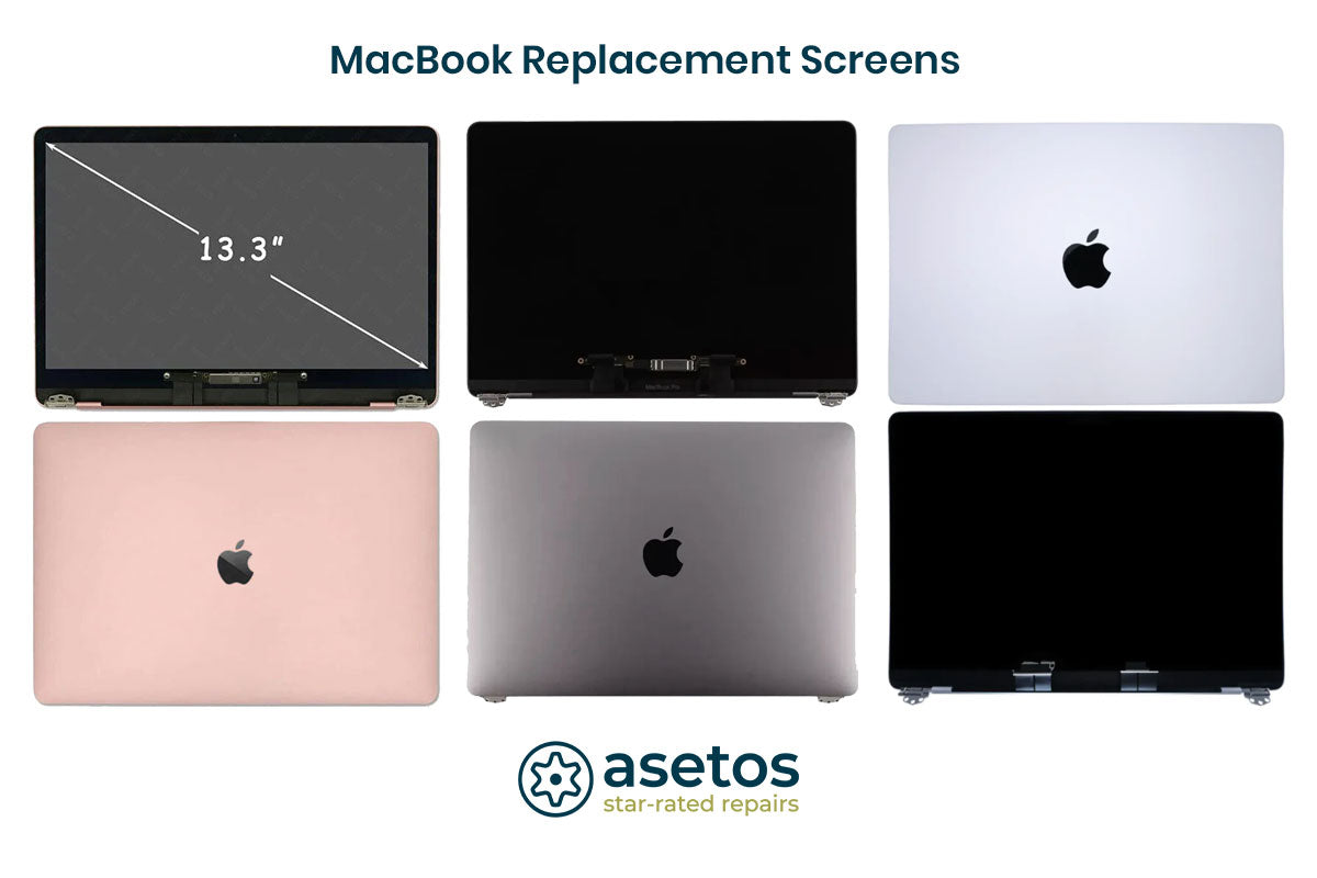 MacBook replacement screens retina LCD at Asetos Computers